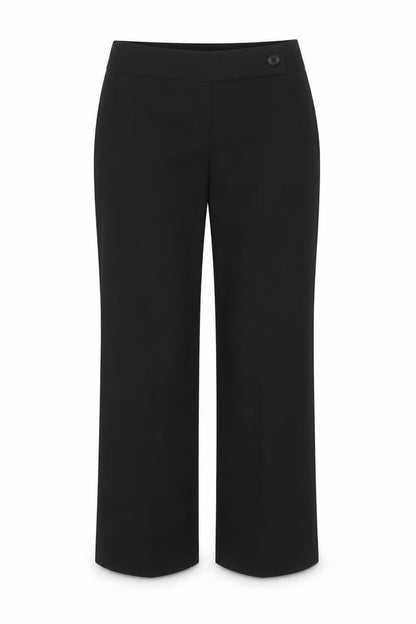 Womens UK Size 14 Etam Regular Fit  Black Trousers