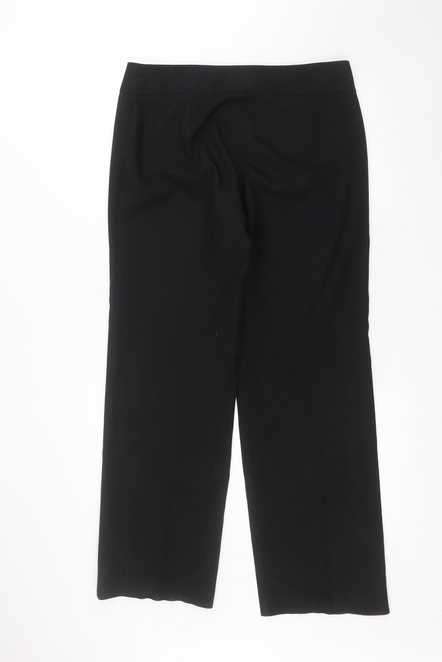 Womens UK Size 14 Etam Regular Fit  Black Trousers