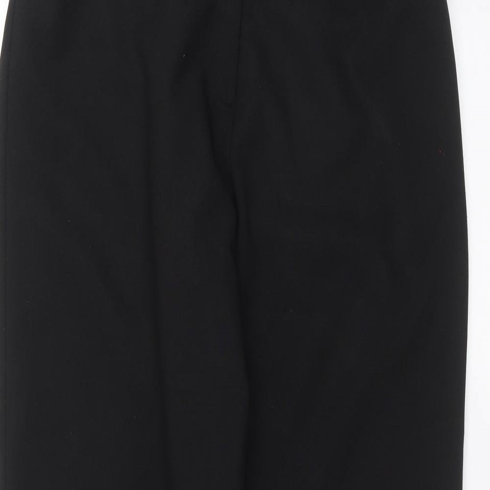 Womens UK Size 14 Etam Regular Fit  Black Trousers