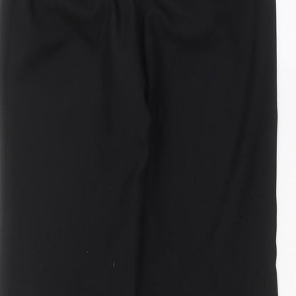 Womens UK Size 14 Etam Regular Fit  Black Trousers
