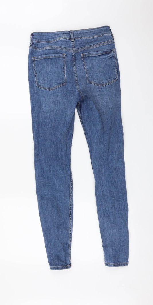 DENIM CO Womens Blue   Skinny Jeans Size 10 L28 in