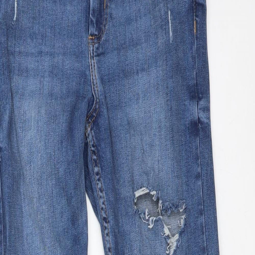 DENIM CO Womens Blue   Skinny Jeans Size 10 L28 in