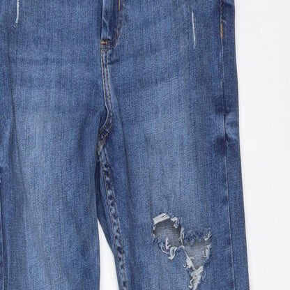 DENIM CO Womens Blue   Skinny Jeans Size 10 L28 in