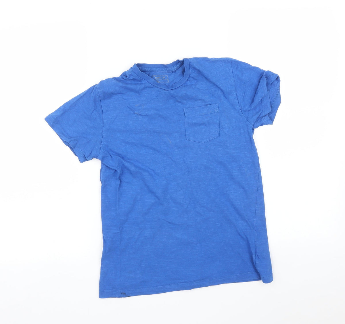 Additional front view of Next boys’ blue basic t-shirt, size 10, years