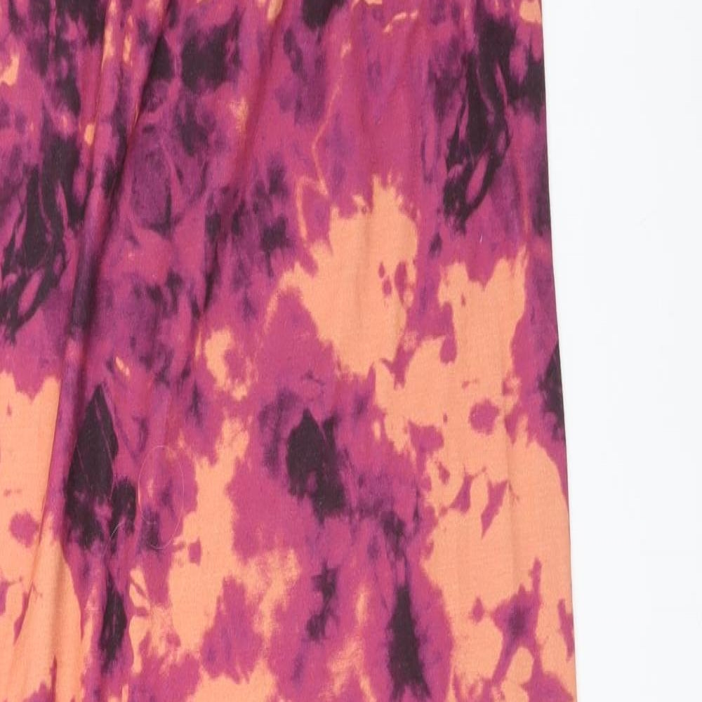 PRETTYLITTLETHING Womens Multicoloured Tie Dye  Bodycon  Size 10