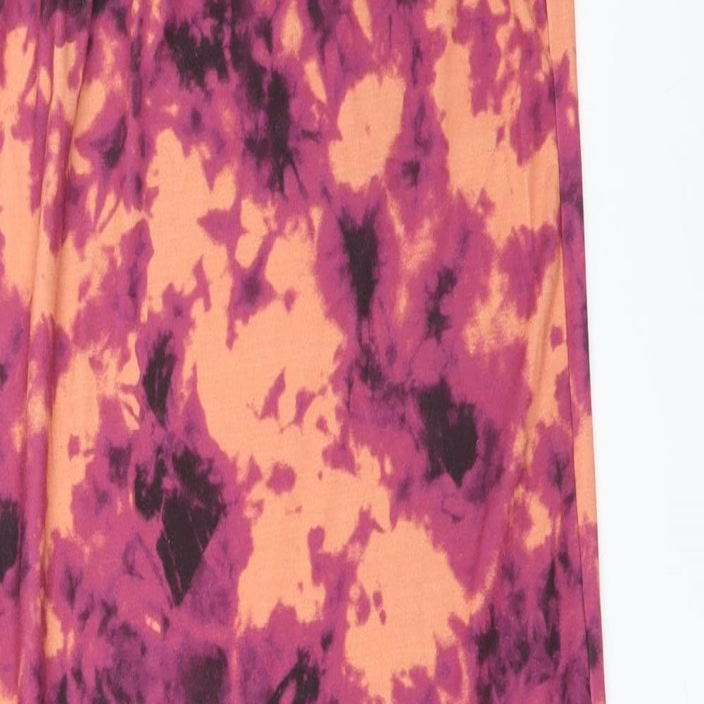 PRETTYLITTLETHING Womens Multicoloured Tie Dye  Bodycon  Size 10