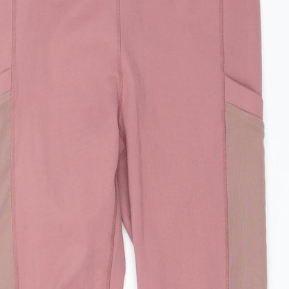 POWERHOLD Womens Pink    Leggings  L26 in