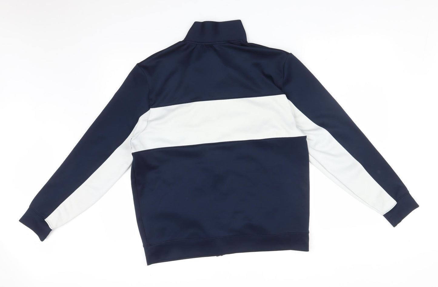 George Mens Multicoloured Striped  Full Zip Jumper Size M