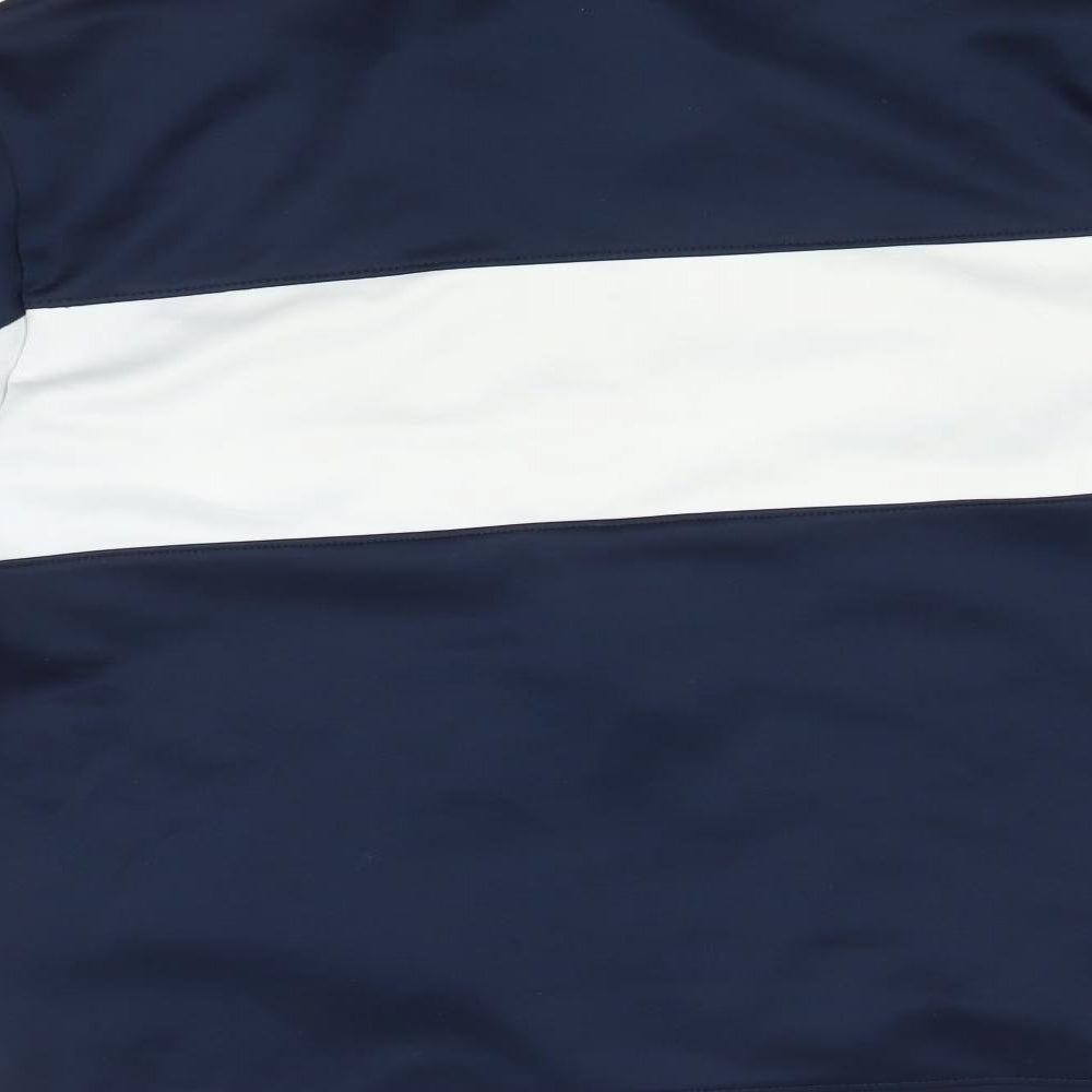 George Mens Multicoloured Striped  Full Zip Jumper Size M