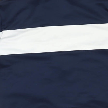 George Mens Multicoloured Striped  Full Zip Jumper Size M