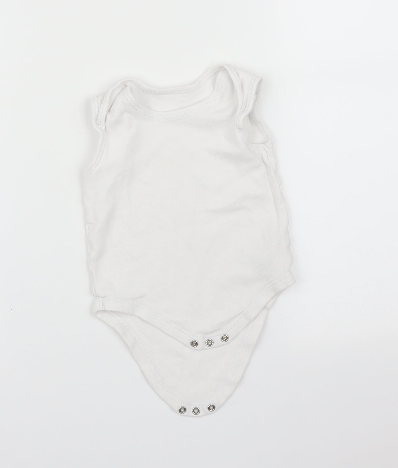 Primark Baby White   Babygrow One-Piece Size 12-18 Months