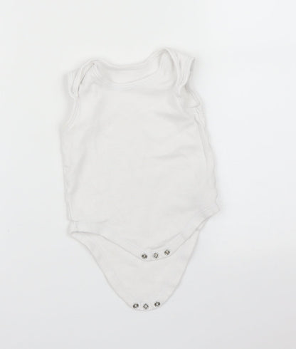Primark Baby White   Babygrow One-Piece Size 12-18 Months