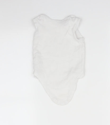 Primark Baby White   Babygrow One-Piece Size 12-18 Months