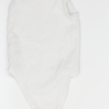 Primark Baby White   Babygrow One-Piece Size 12-18 Months
