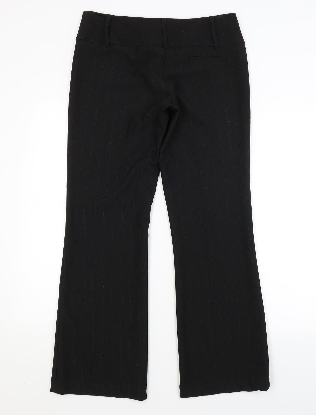 Womens UK Size 12 BAY Regular Fit  Black Trousers