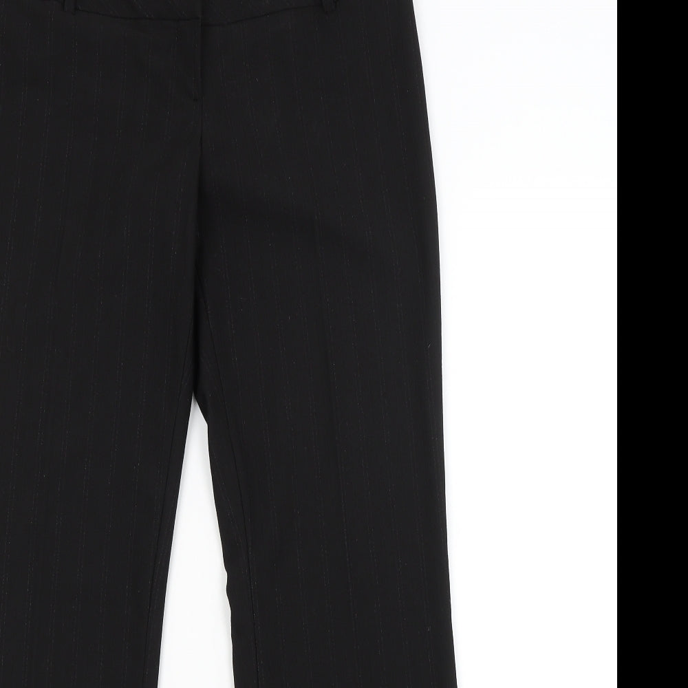 Womens UK Size 12 BAY Regular Fit  Black Trousers