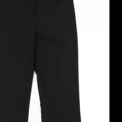Womens UK Size 12 BAY Regular Fit  Black Trousers