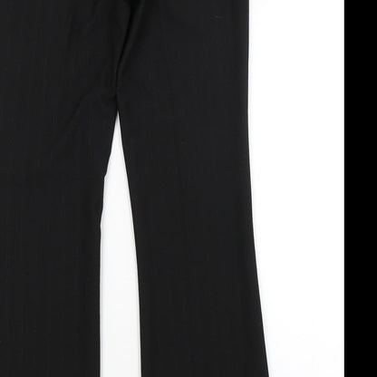 Womens UK Size 12 BAY Regular Fit  Black Trousers