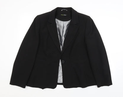 Womens UK Size  Preworn Black Jacket