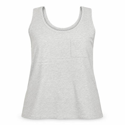 Womens UK Size 12 Preworn Grey Basic Tank