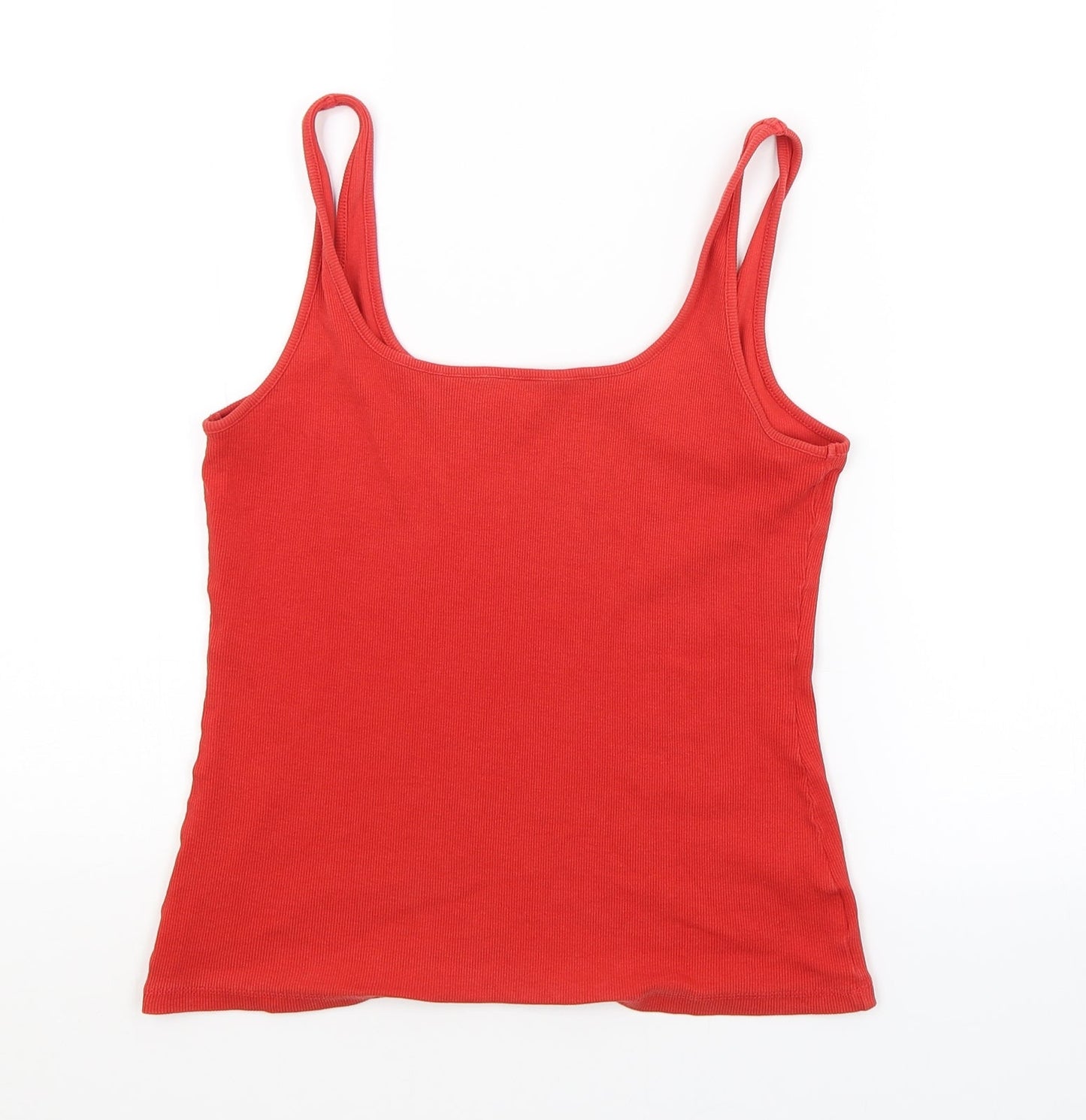 Womens UK Size 12 NEXT Red Basic Tank