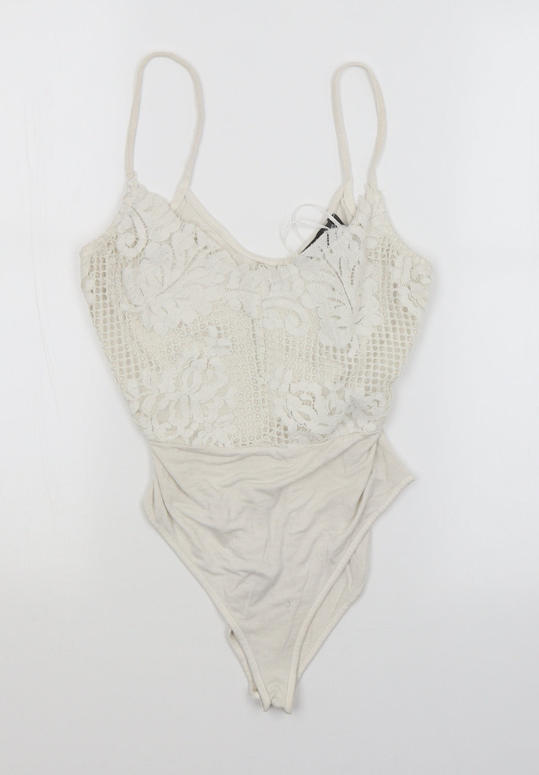 Primark Womens White   Unitard One-Piece