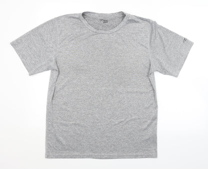 Mens UK Size L Preworn Grey  T-Shirt