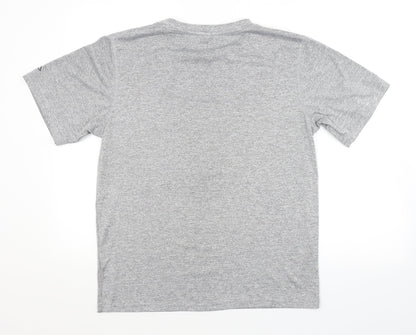 Mens UK Size L Preworn Grey  T-Shirt