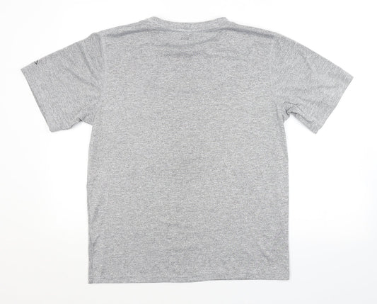 Mens UK Size L Preworn Grey  T-Shirt