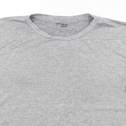 Mens UK Size L Preworn Grey  T-Shirt