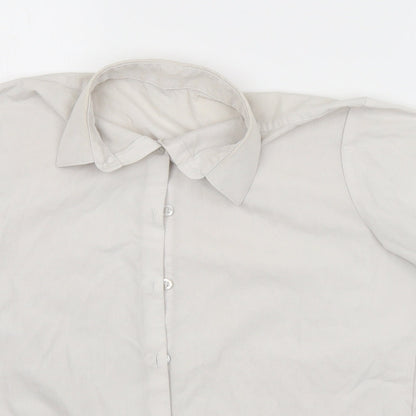 George Girls White   Basic Button-Up Size 11-12 Years