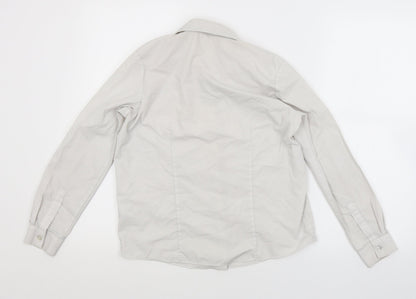 George Girls White   Basic Button-Up Size 11-12 Years
