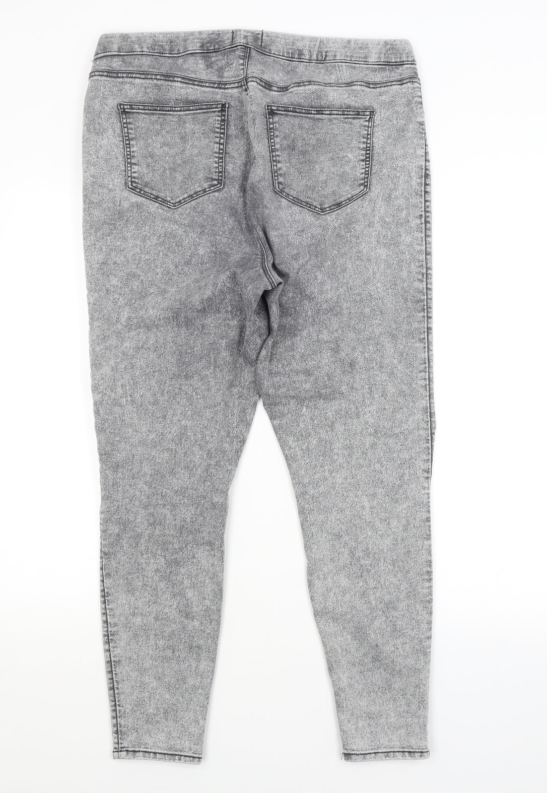 Womens UK Size  Preworn Regular Fit Jegging Grey Jeans