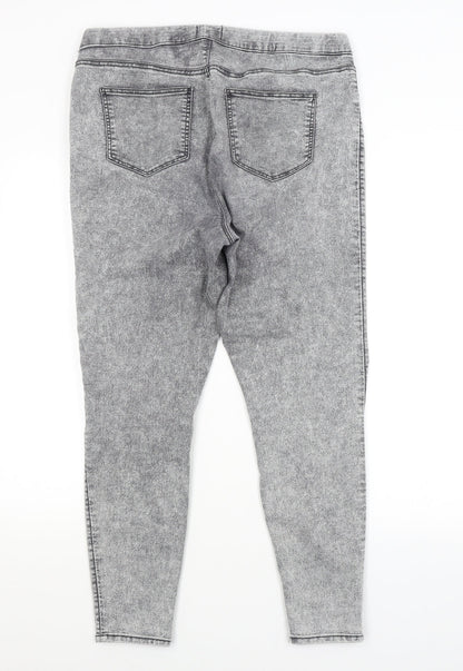 Womens UK Size  Preworn Regular Fit Jegging Grey Jeans