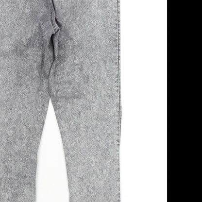 Womens UK Size  Preworn Regular Fit Jegging Grey Jeans