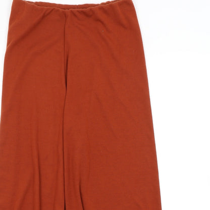 Primark Womens Brown   Trousers  Size 12 L22 in
