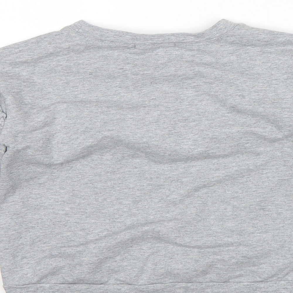 Yoyo s Girls Grey   Pullover Sweatshirt Size 6 Years