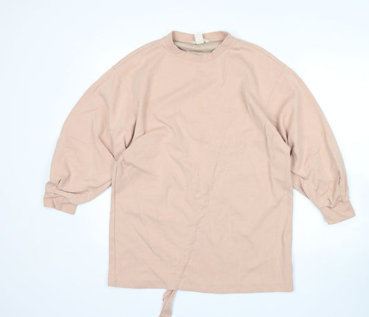 Womens UK Size 8 H&M Pink Pullover Jumper