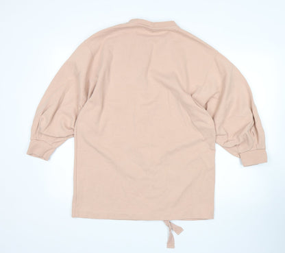 Womens UK Size 8 H&M Pink Pullover Jumper