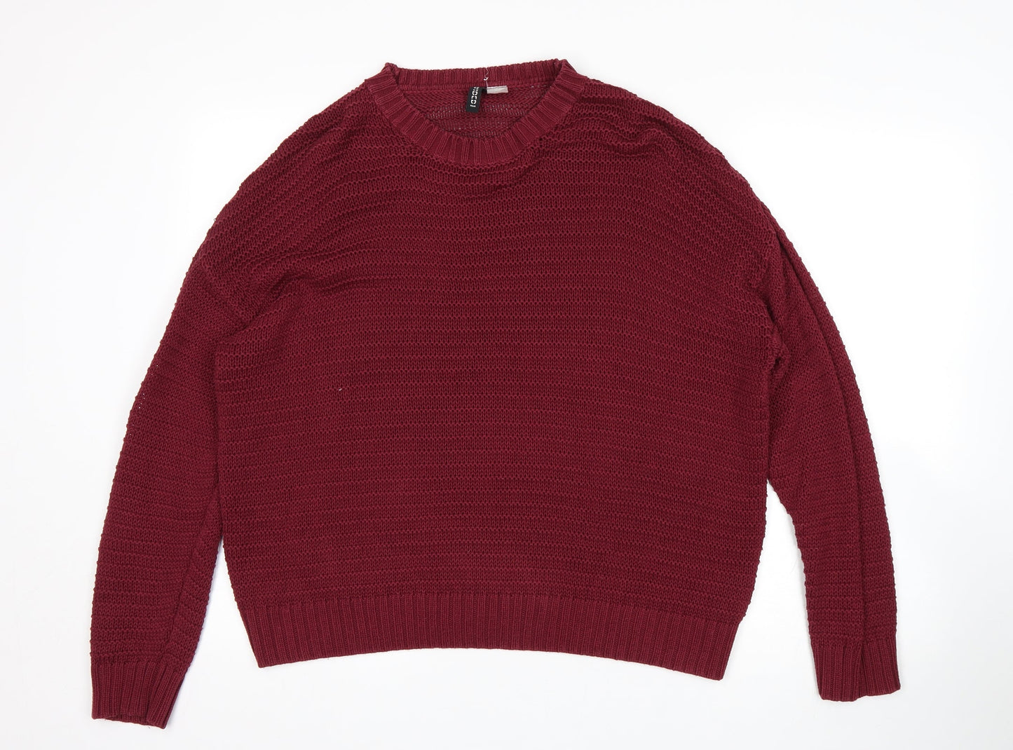 Womens UK Size M H&M Purple Pullover Jumper