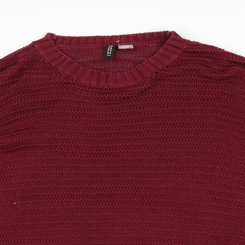 Womens UK Size M H&M Purple Pullover Jumper
