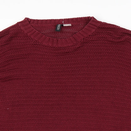 Womens UK Size M H&M Purple Pullover Jumper