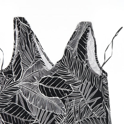 F&F Womens Multicoloured Floral  Basic Tank Size 14