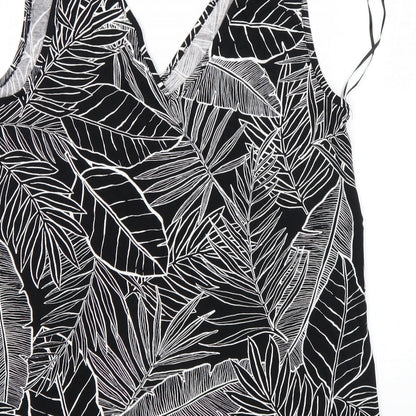 F&F Womens Multicoloured Floral  Basic Tank Size 14