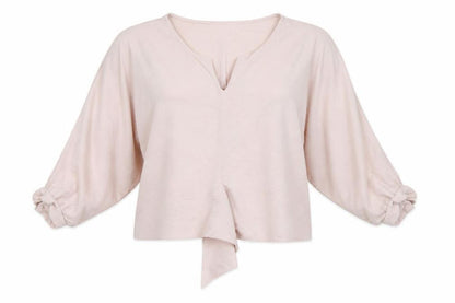 New Look Womens Pink   Basic Blouse Size 8