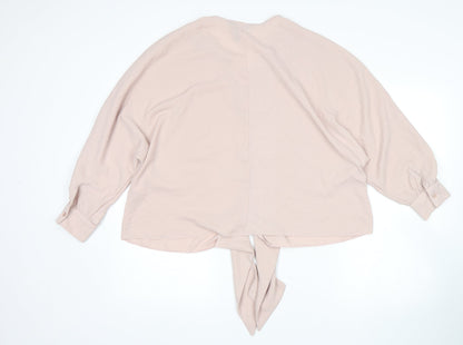 New Look Womens Pink   Basic Blouse Size 8