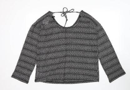 NEXT Womens Multicoloured Striped  Pullover Jumper Size 18