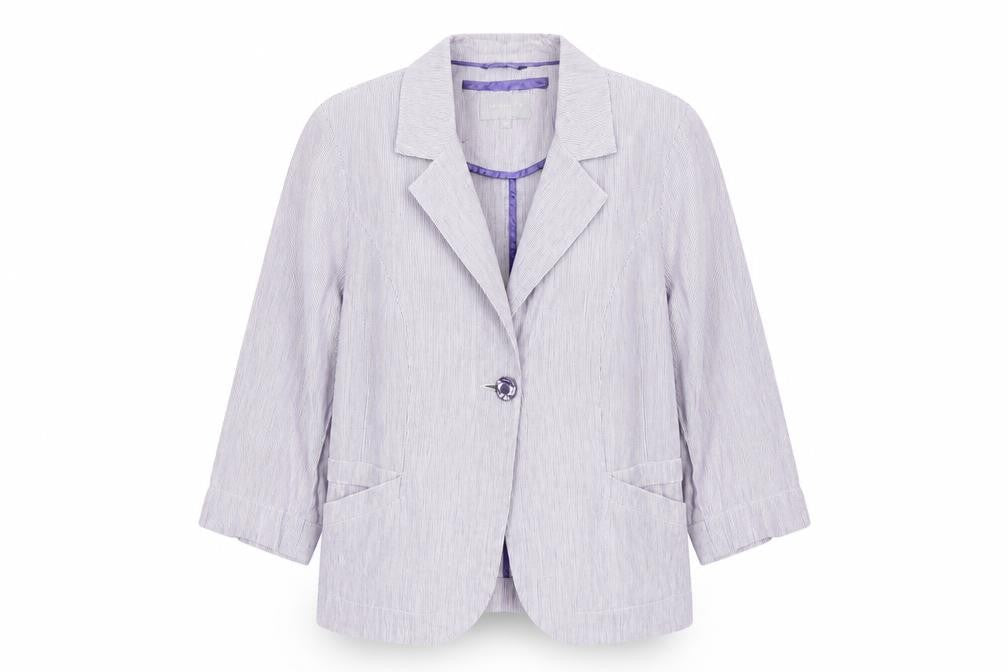 Womens UK Size 16 Per Una Regular Purple Sport Coat
