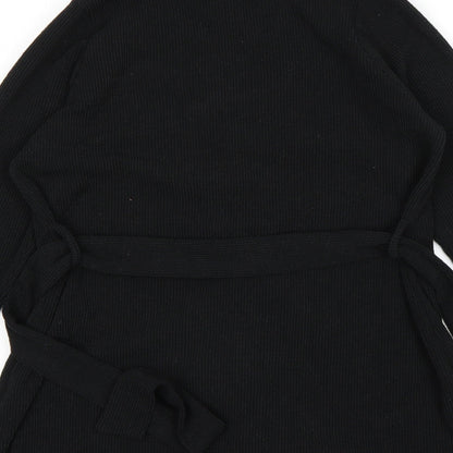 Womens UK Size 12 In the Style Black Cardigan Jumper