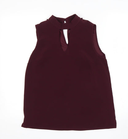 F&F Womens Purple   Basic Blouse Size 10